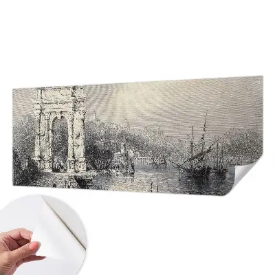 Samoljepljiva fototapeta za spavaću sobu s motivom morskog pejzaža