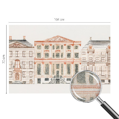 Samoljepljiva fototapeta za dnevni boravak Klasične zgrade