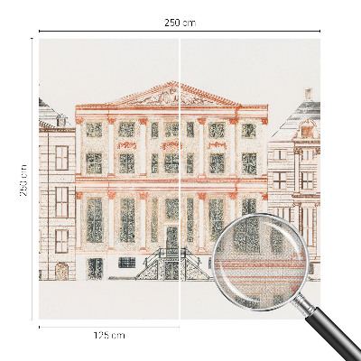 Samoljepljiva fototapeta za dnevni boravak Klasične zgrade