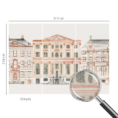 Samoljepljiva fototapeta za dnevni boravak Klasične zgrade