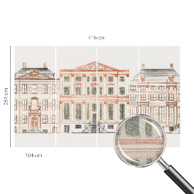 Samoljepljiva fototapeta za dnevni boravak Klasične zgrade