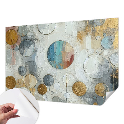 Fototapeta za dječju sobu Geometrijski krugovi