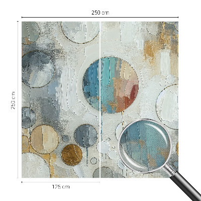 Fototapeta za dječju sobu Geometrijski krugovi