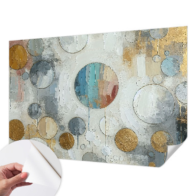 Fototapeta za dječju sobu Geometrijski krugovi