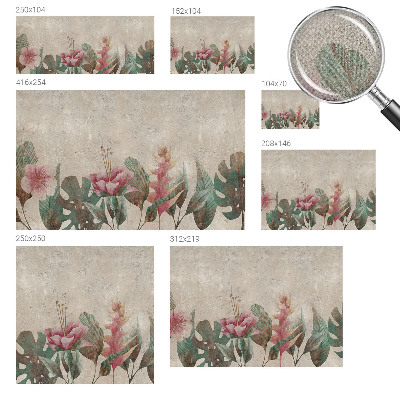 Dječja fototapeta Suptilna flora