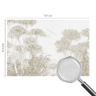 Foto tapeta za dječju sobu Tropska vegetacija
