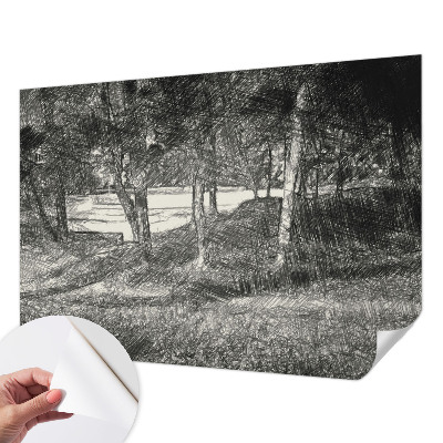 Samoljepljiva fototapeta za spavaću sobu Miran krajolik