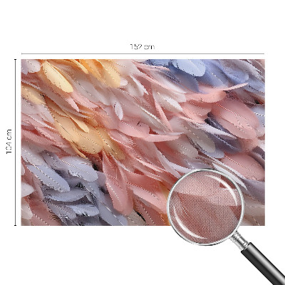 Fototapeta za dječju sobu Pastelno perje