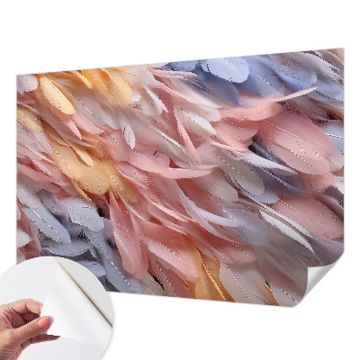 Fototapeta za dječju sobu Pastelno perje