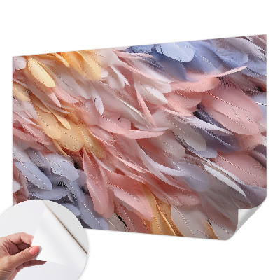 Fototapeta za dječju sobu Pastelno perje