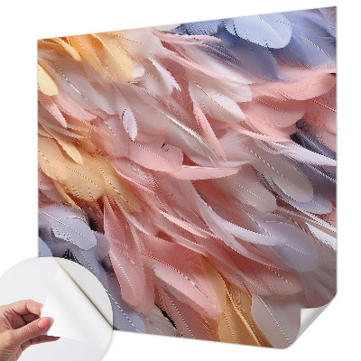 Fototapeta za dječju sobu Pastelno perje