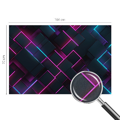 Foto tapet Neonska geometrija