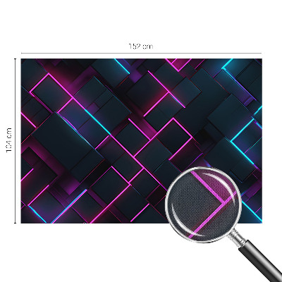 Foto tapet Neonska geometrija