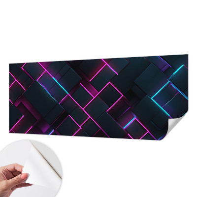 Foto tapet Neonska geometrija