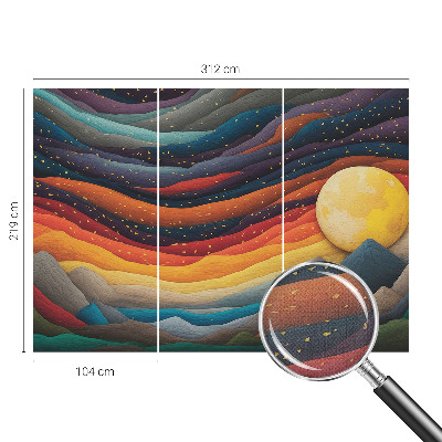 Samoljepljiva fototapeta Šarene planine