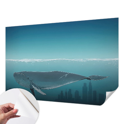 Fototapeta za dječju sobu s motivom vodene harmonije