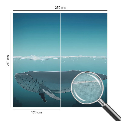 Fototapeta za dječju sobu s motivom vodene harmonije
