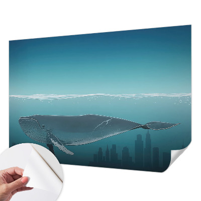 Fototapeta za dječju sobu s motivom vodene harmonije