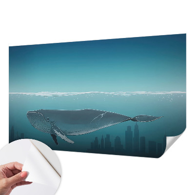 Fototapeta za dječju sobu s motivom vodene harmonije