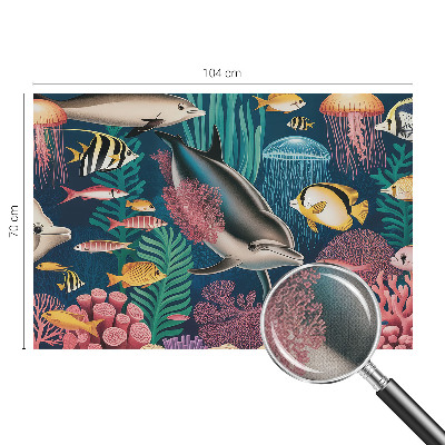 Samoljepljiva foto tapeta Podvodna fauna