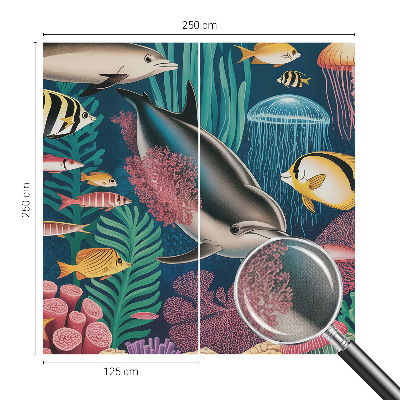 Samoljepljiva foto tapeta Podvodna fauna