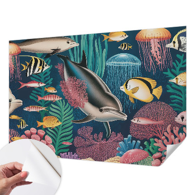 Samoljepljiva foto tapeta Podvodna fauna