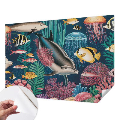 Samoljepljiva foto tapeta Podvodna fauna