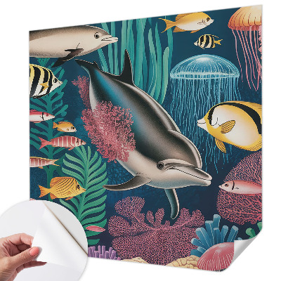 Samoljepljiva foto tapeta Podvodna fauna