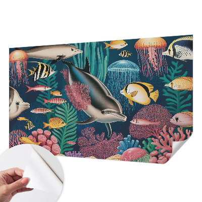 Samoljepljiva foto tapeta Podvodna fauna