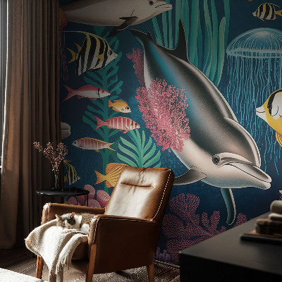 Samoljepljiva foto tapeta Podvodna fauna