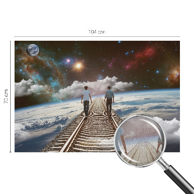 Foto tapeta za dječju sobu Svemirsko putovanje