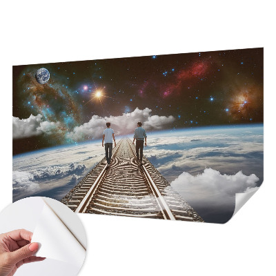 Foto tapeta za dječju sobu Svemirsko putovanje