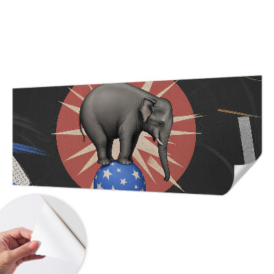 Samoljepljiva fototapeta Cirkuski slon