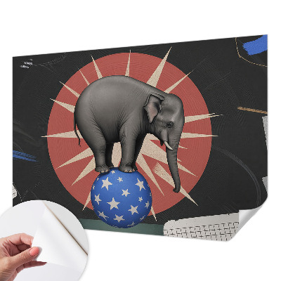 Samoljepljiva fototapeta Cirkuski slon