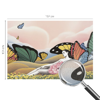 Samoljepljiva foto tapeta Livada leptira