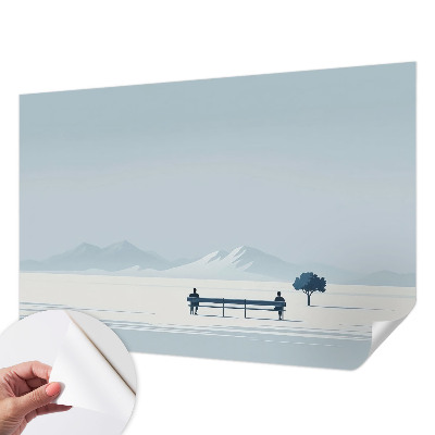 Samoljepljiva fototapeta Minimalistički krajolik