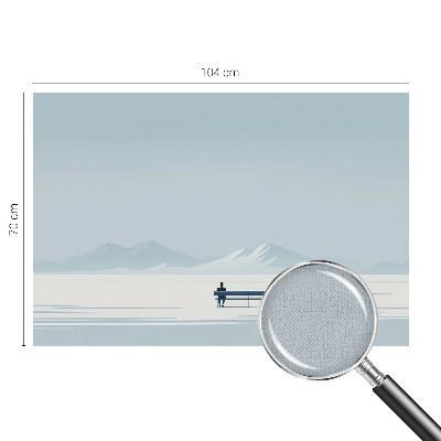 Samoljepljiva fototapeta Minimalistički krajolik