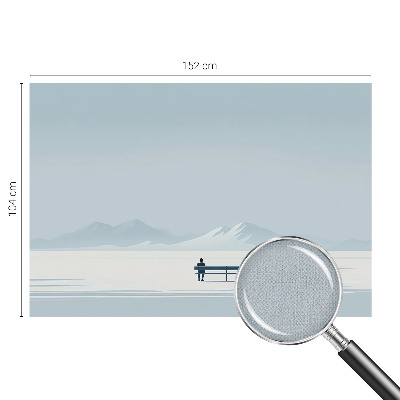 Samoljepljiva fototapeta Minimalistički krajolik