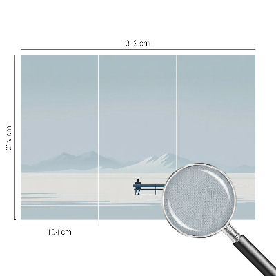 Samoljepljiva fototapeta Minimalistički krajolik