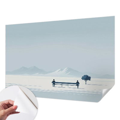 Samoljepljiva fototapeta Minimalistički krajolik