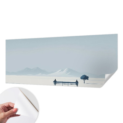 Samoljepljiva fototapeta Minimalistički krajolik