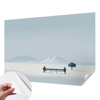 Samoljepljiva fototapeta Minimalistički krajolik