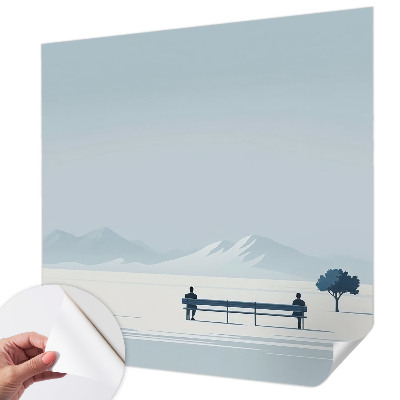 Samoljepljiva fototapeta Minimalistički krajolik