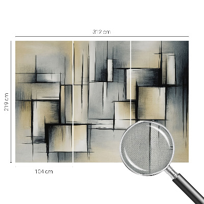 Dječja foto tapeta Apstraktna geometrija