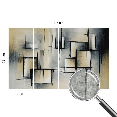 Dječja foto tapeta Apstraktna geometrija