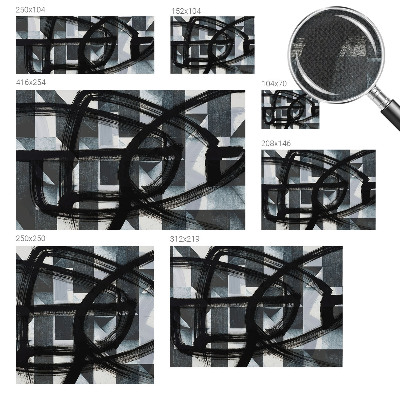 Foto tapeta Ekspresivna geometrija