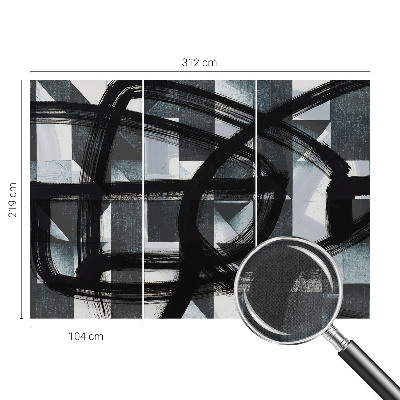 Foto tapeta Ekspresivna geometrija