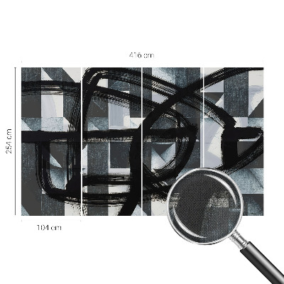 Foto tapeta Ekspresivna geometrija