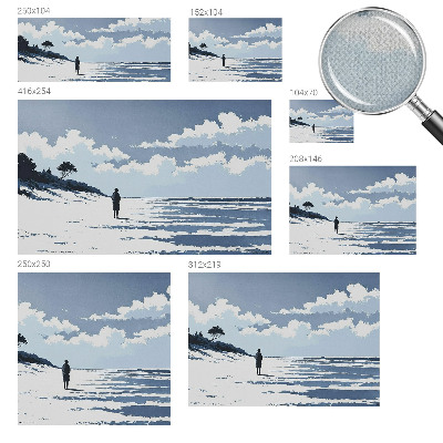 Samoljepljiva fototapeta Tišina na plaži