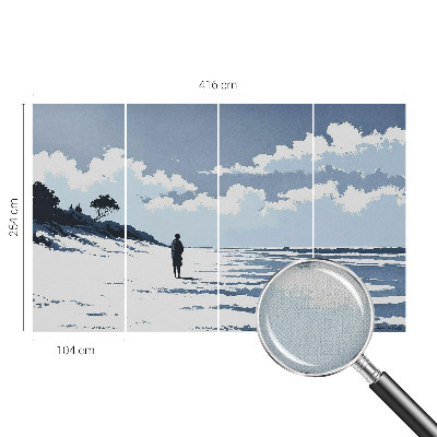 Samoljepljiva fototapeta Tišina na plaži